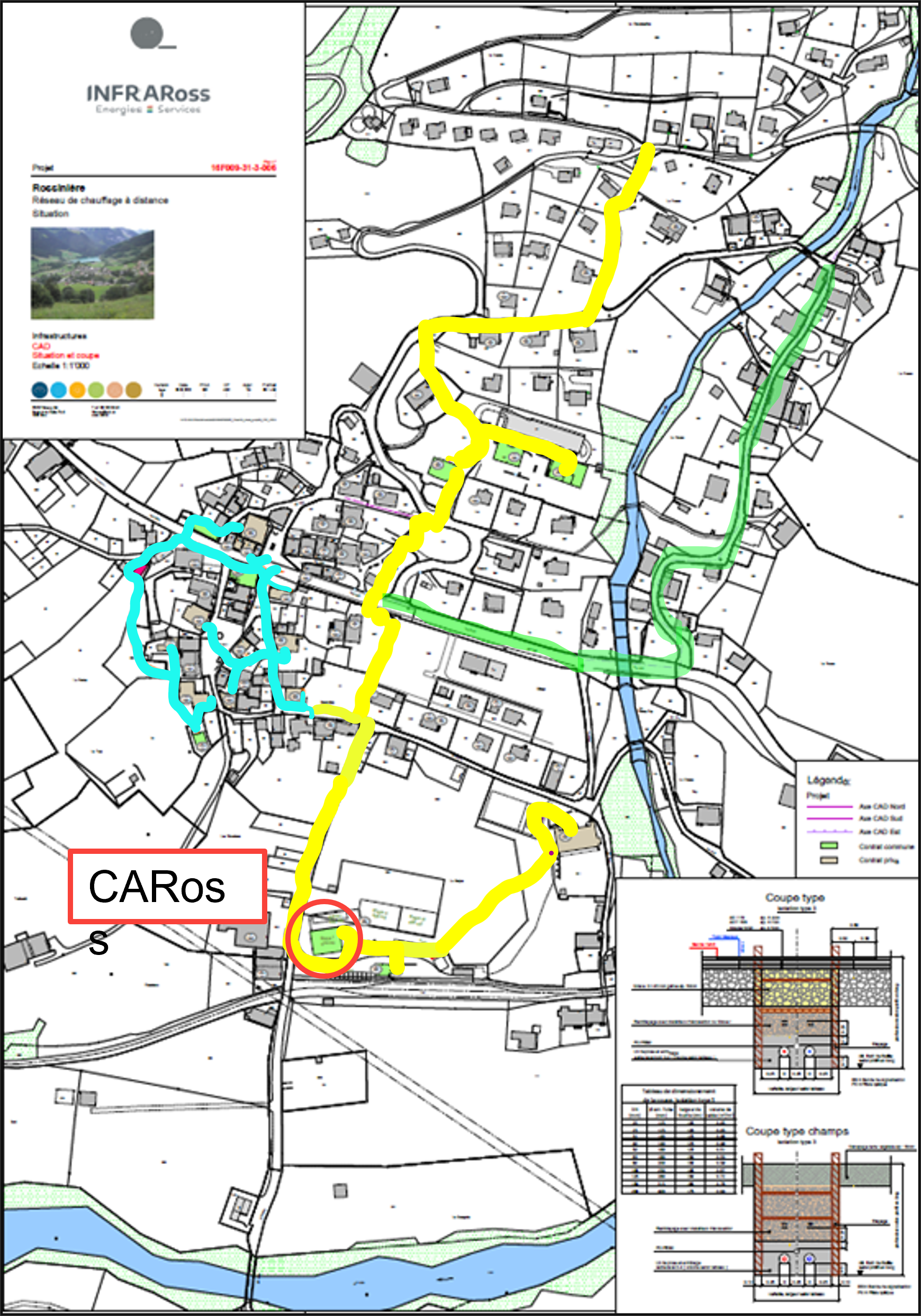 Tracé du CAD